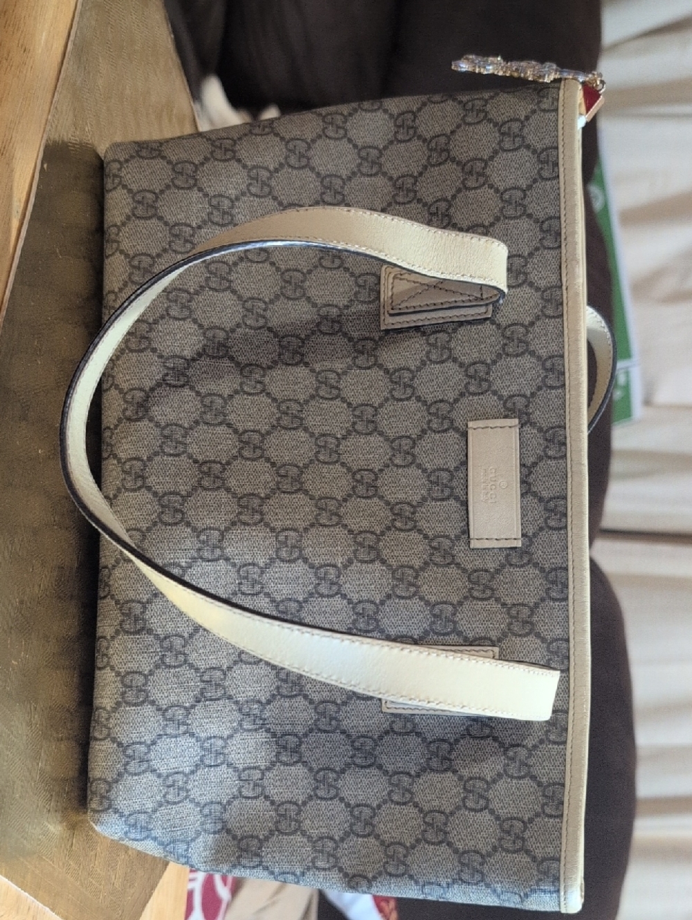 1388 Gucci Supreme Small Tote